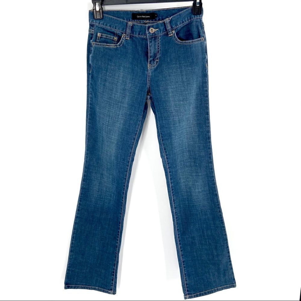 Calvin Klein Bootcut Jeans Dark Wash Size 4